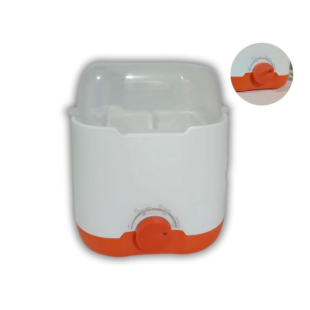 GENERICO - Esterilizador Calentador De Dos Biberones Multifunción