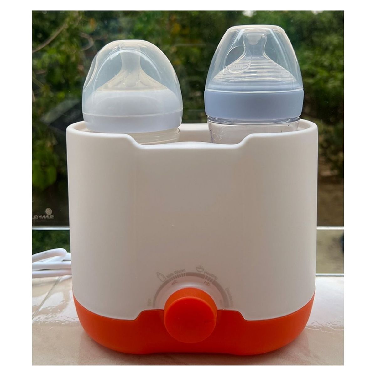 GENERICO - Esterilizador Calentador De Dos Biberones Multifunción