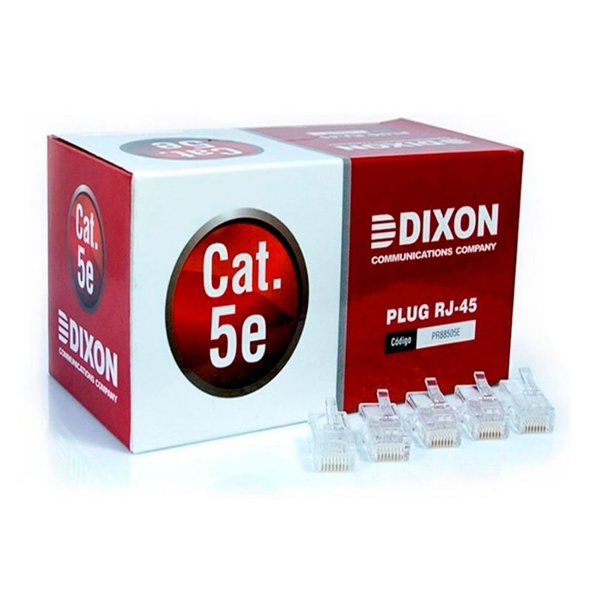 DIXON - CONECTORES DIXON RJ45 CAT-5 X100 UND