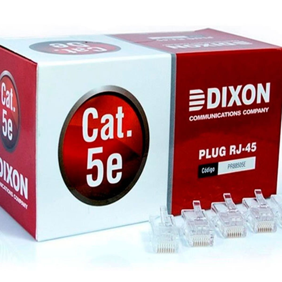 DIXON - CONECTORES DIXON RJ45 CAT-5 X100 UND