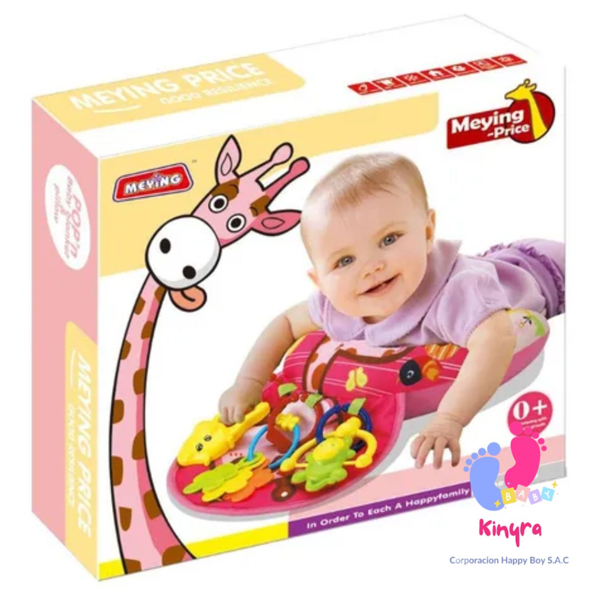 COJIN DE ESTIMULACION SENSORIAL PARA BEBES, marca NO LOGO - Foto 2