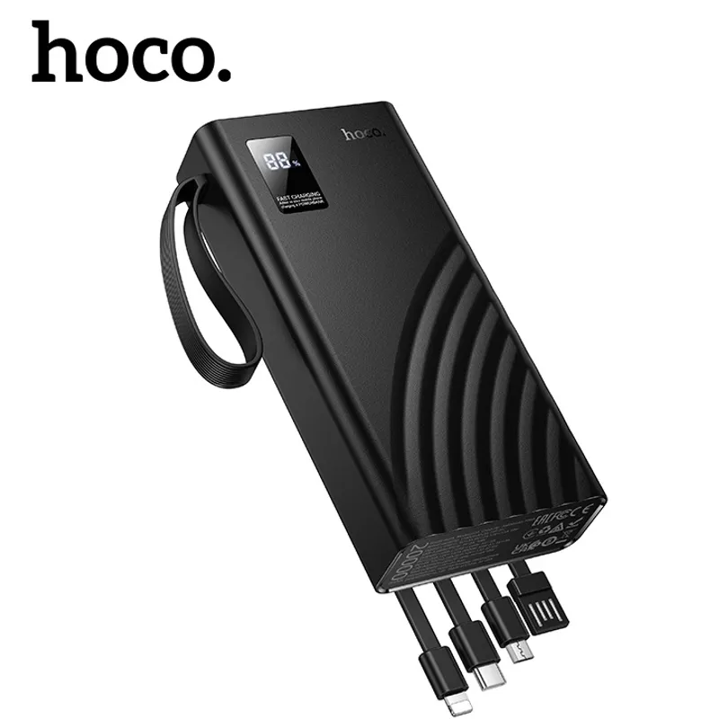 HOCO - Cargador Portatil Powerbank 20000 Mah Hoco J155 - 22.5W - Con Cable