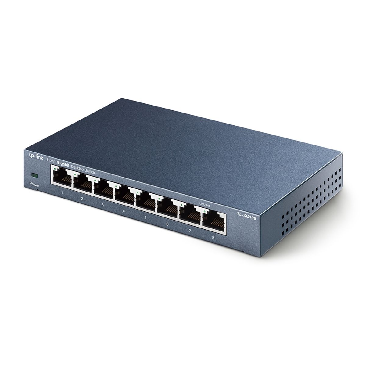 TP LINK - Switch Tp-Link TL-SG108 8 Puertos Gigabit Metal 10/100/1000