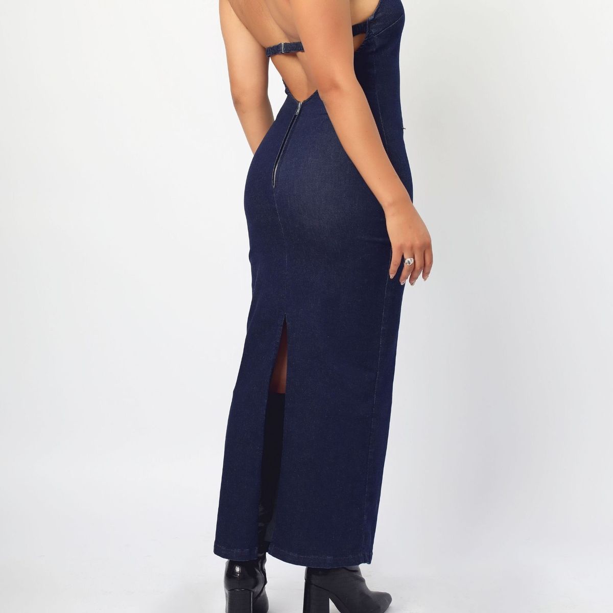 JHAN HIDS - Vestido Largo Denim Briani