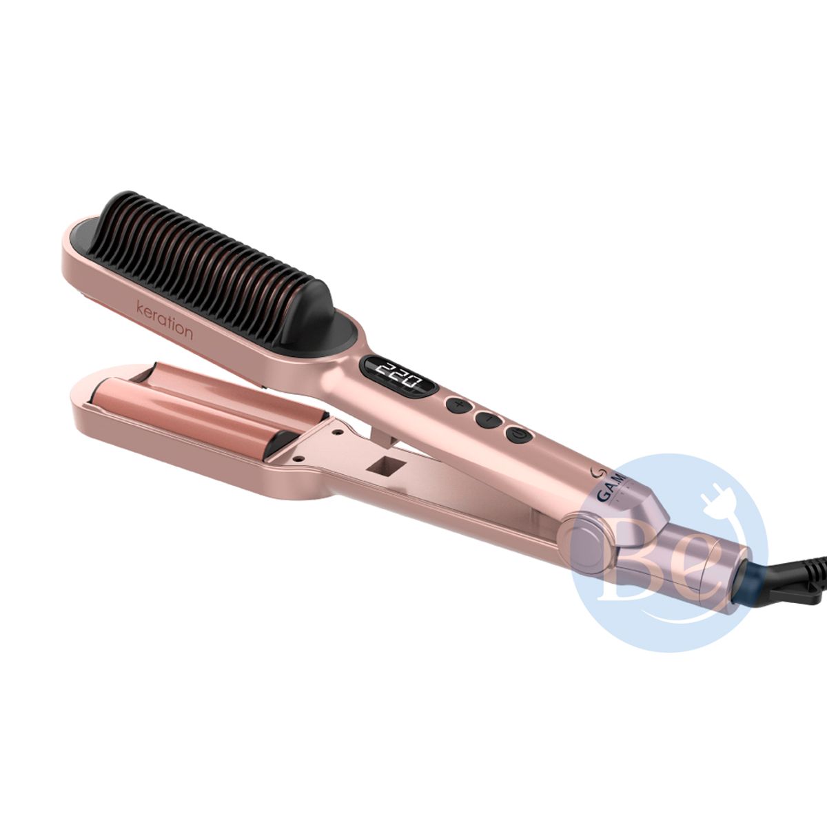 GAMA - Rizador de Cabello Gama Waver & Brush Keration