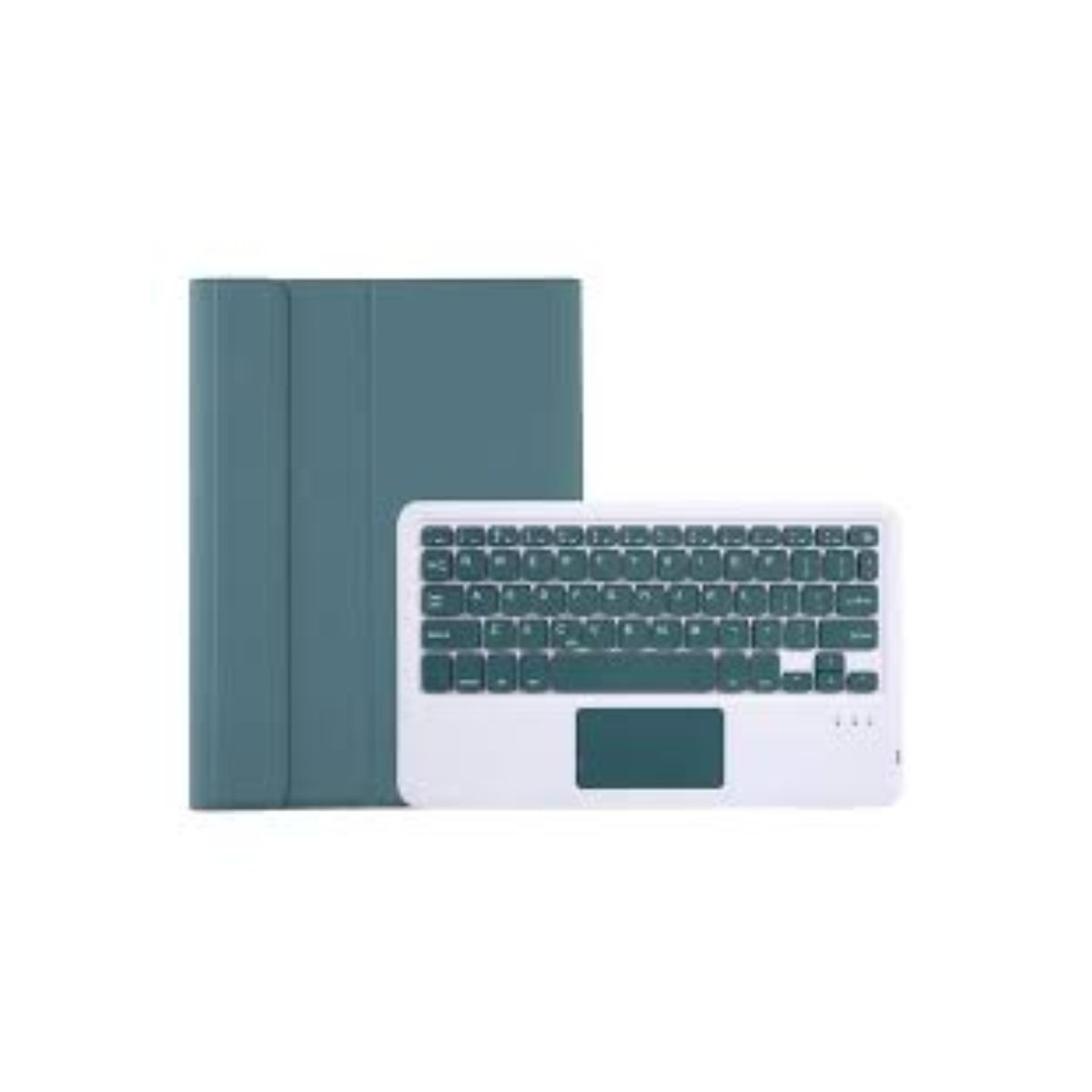 CASE - Funda Smart Cover con Teclado Touch para Samsung Tab  S10 -s10 FE verde