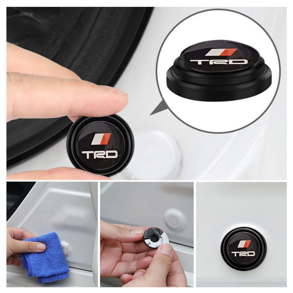 GENERICO - Topes de Puerta TRD 12 Piezas