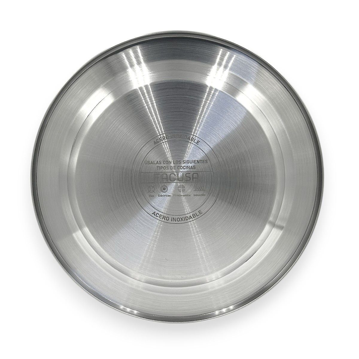 FACUSA - Tetera de acero inoxidable 4Lt Hogar - Facusa