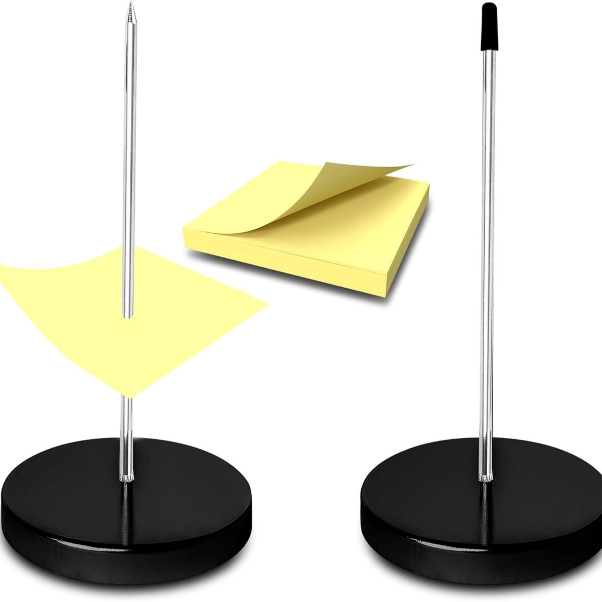 GENERICO - Pincha Papel Para Oficina x 2 pcs Soporte Trincheta