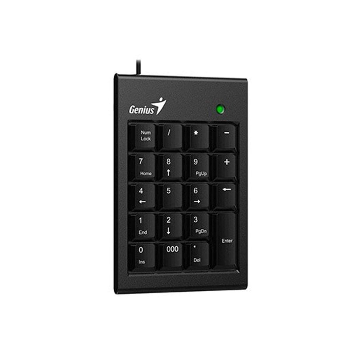 GENIUS - TECLADO NUMERICO GENIUS NUMPAD 110 TECLAS USB CHOCOLATE NEGRO