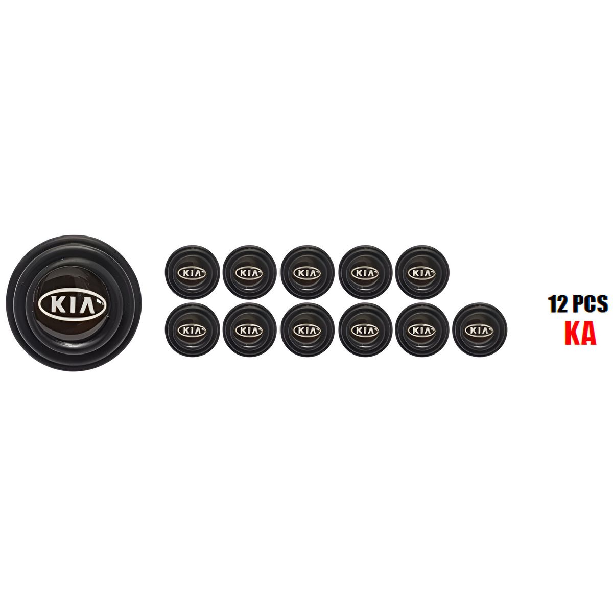 GENERICO - Topes de Puerta KIA 12 Piezas