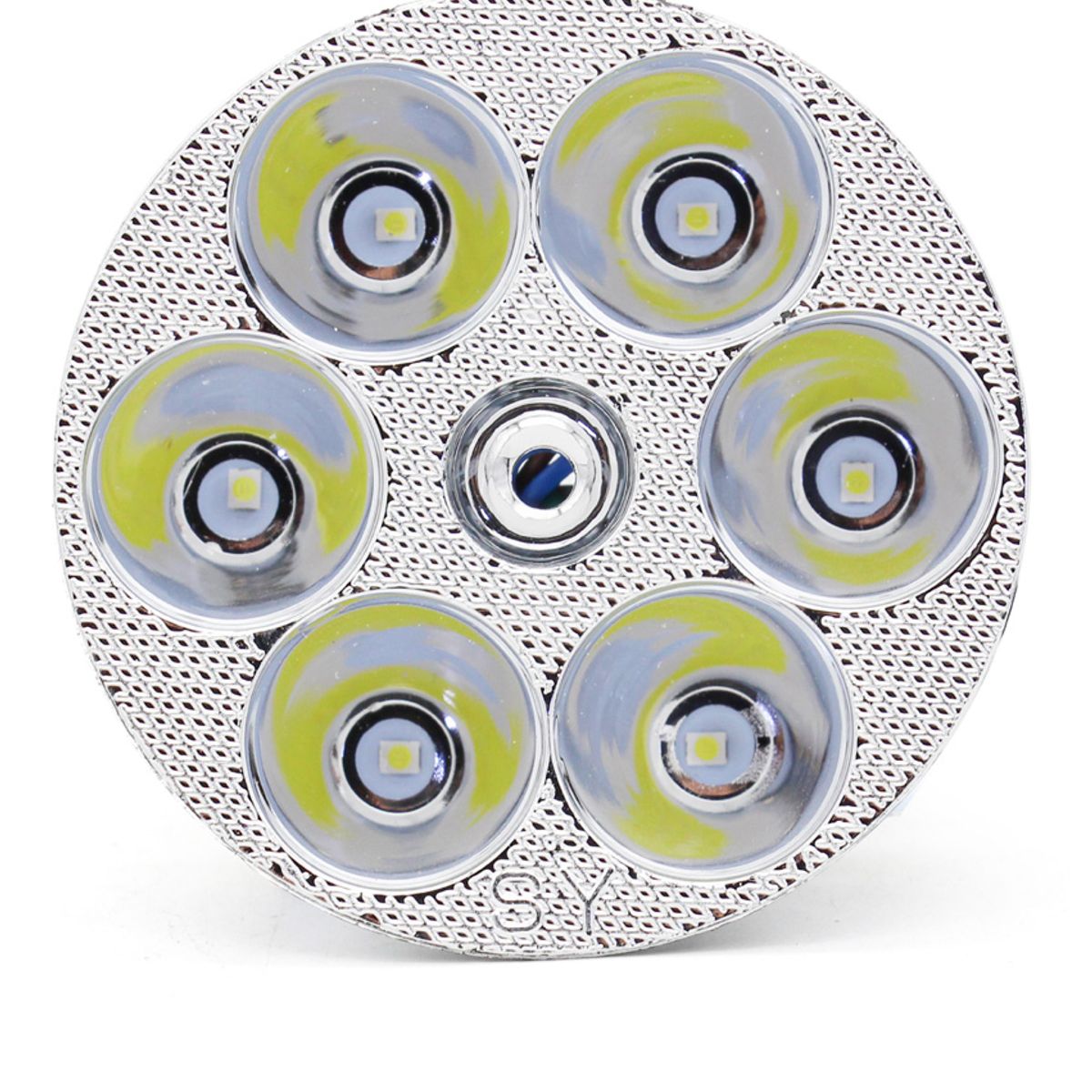 JET - Faro Delantero Redondo 6 LED Alta y Baja 18W 8 cm 12V