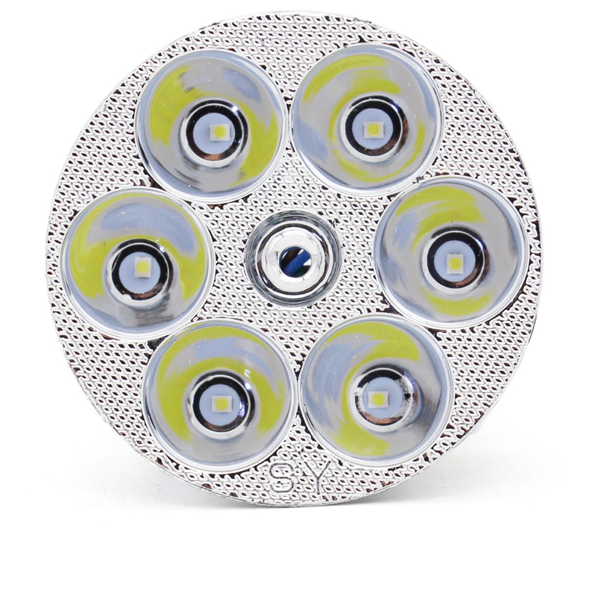 JET - Faro Delantero Redondo 6 LED Alta y Baja 18W 8 cm 12V
