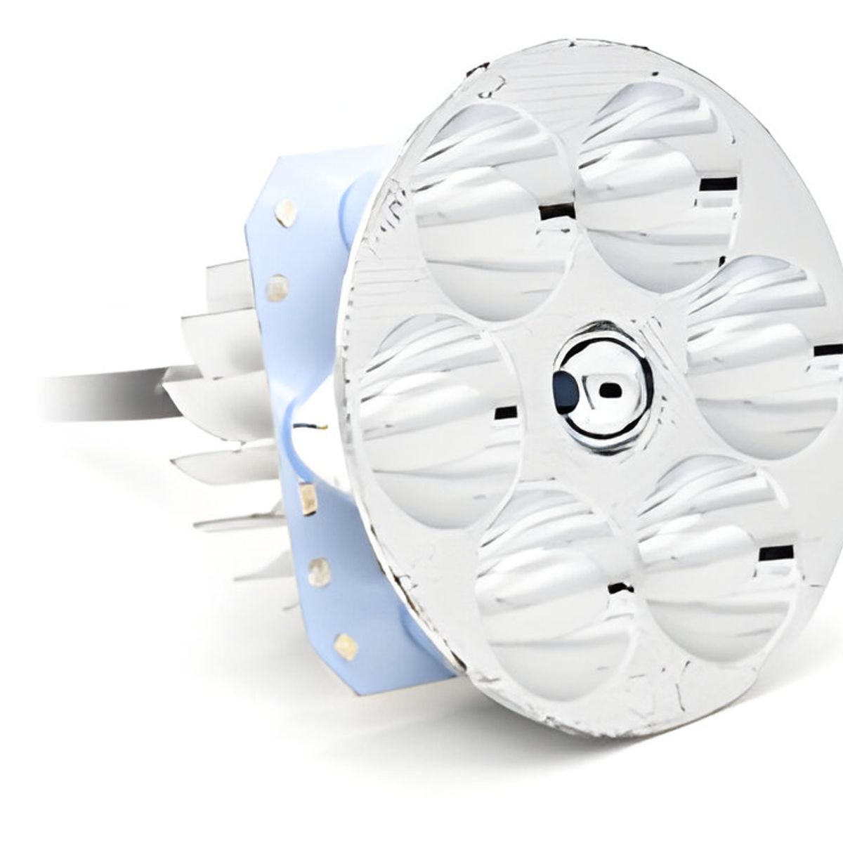 JET - Faro Delantero Redondo 6 LED Alta y Baja 18W 8 cm 12V