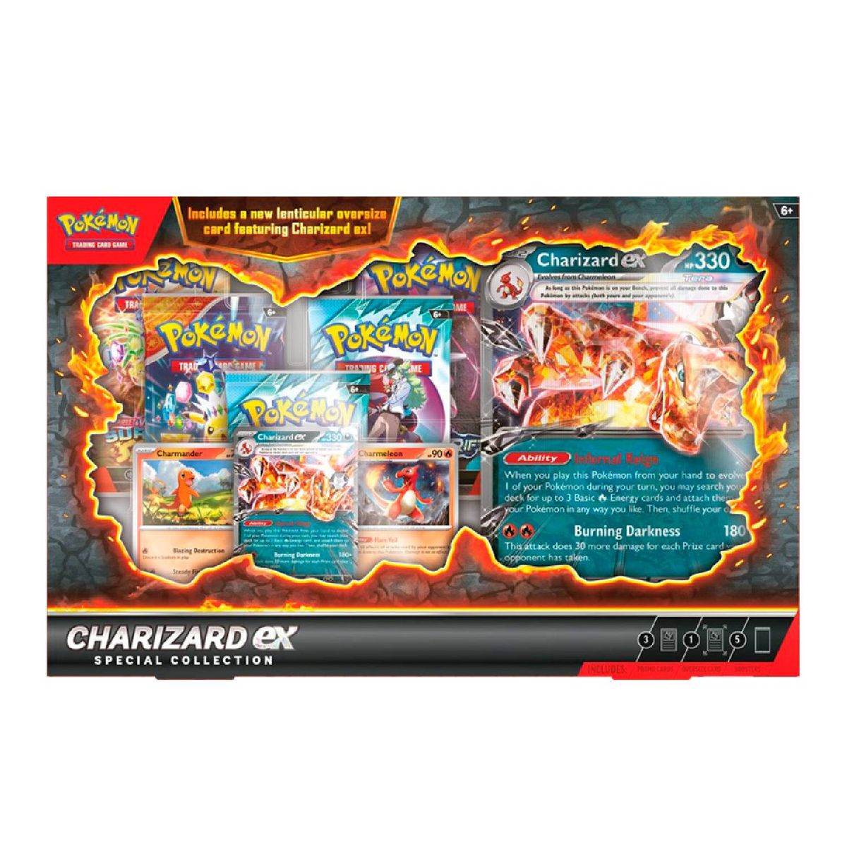 POKEMON - Pokemon TCG Charizard Ex Special Collection Ingles