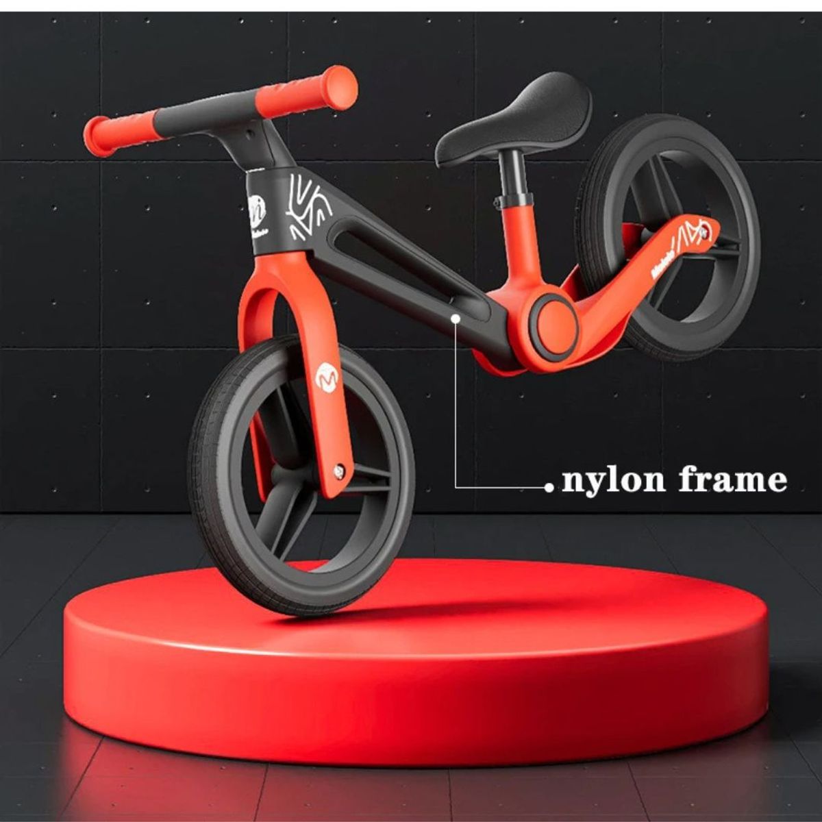 GENERICO - Bicicleta Balance Plegable Para Niños “Strik” Rojo