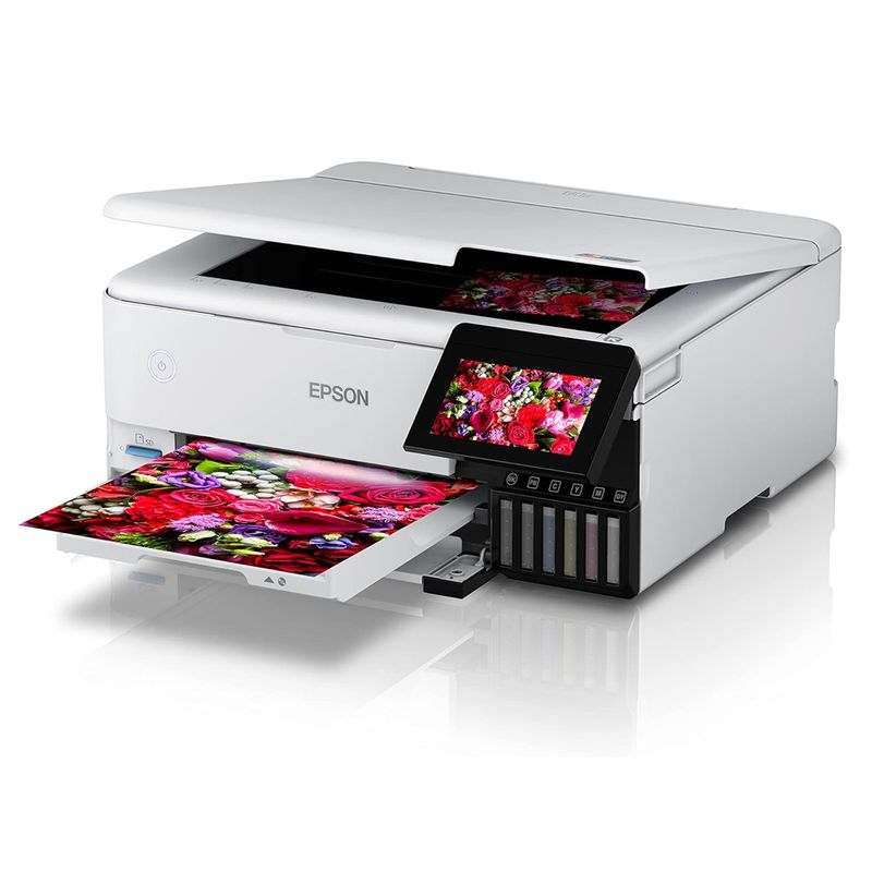EPSON - Impresora Multifuncional Epson EcoTank L8160, WiFi 6 Colores Dúplex