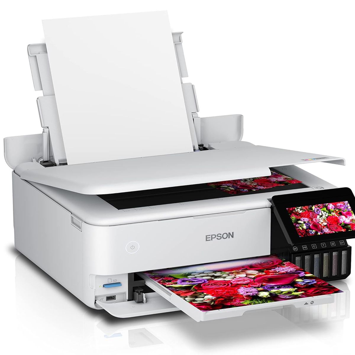 EPSON - Impresora Multifuncional Epson EcoTank L8160, WiFi 6 Colores Dúplex