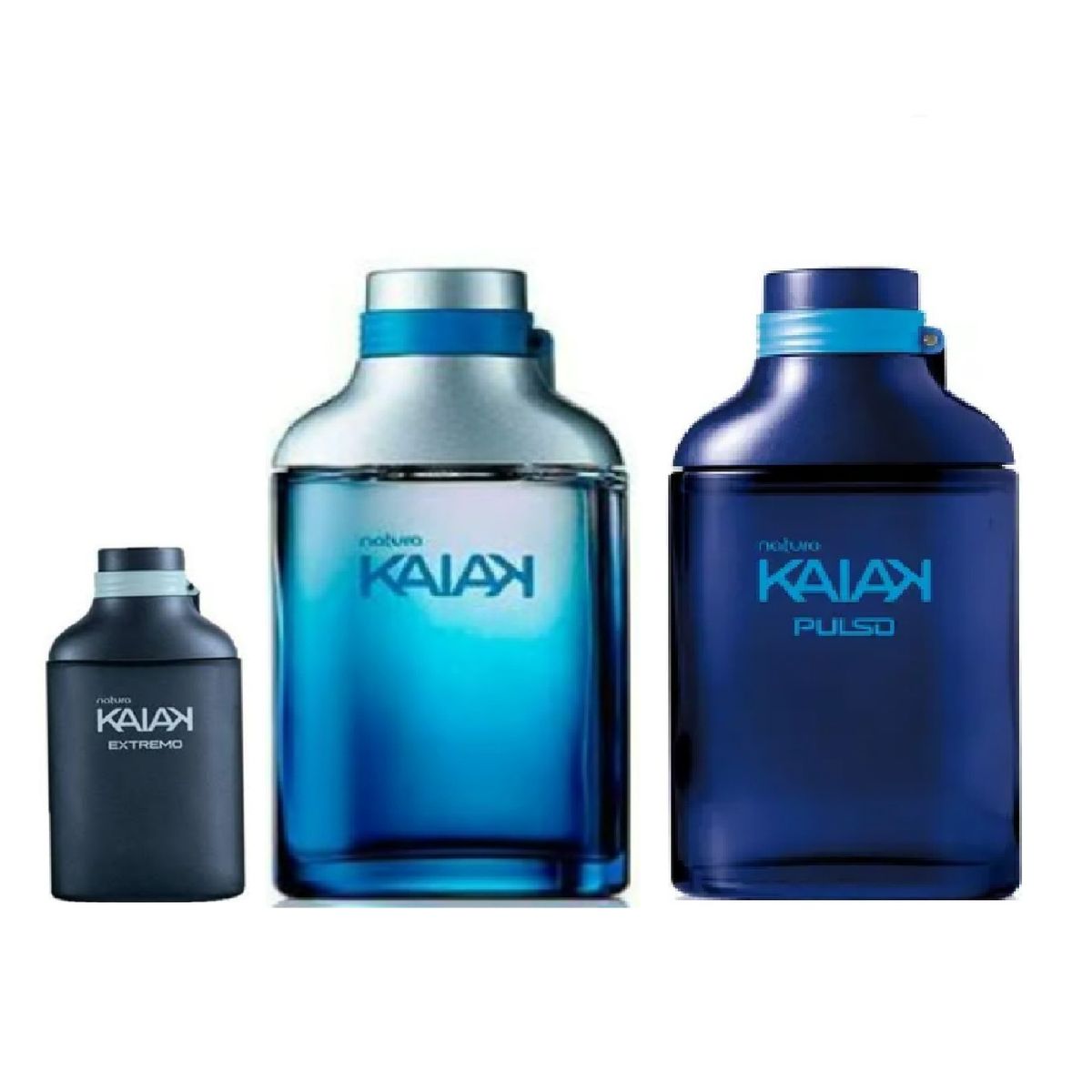 NATURA - KAIAK EXTREMO 25ml + clasico 100ml + pulso 100ml masculino