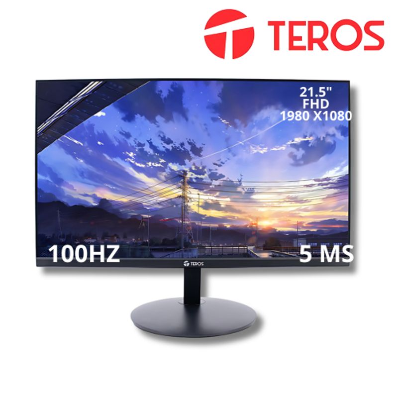 TEROS - MONITOR TEROS TE-2130CS 21.5 PULGADAS IPS FHD 100Hz 5ms