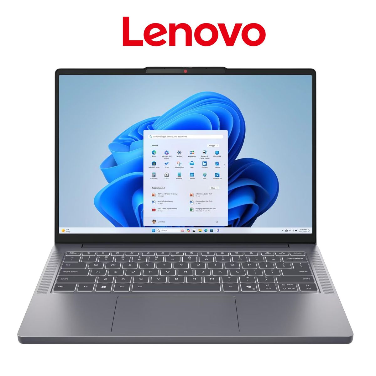 LENOVO - Laptop Lenovo IdeaPad Slim 3 AMD Ryzen 7 RAM 16 GB SSD 512 GB 14"OLED Windows 11 PRO