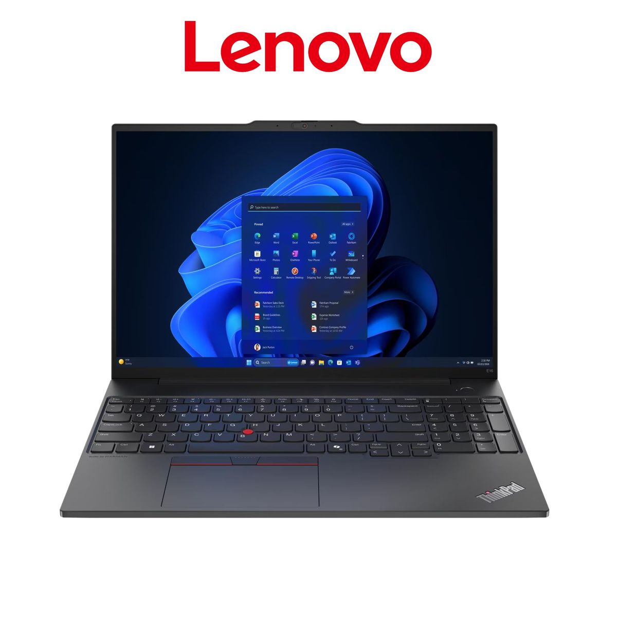 LENOVO - Laptop Lenovo ThinkPad AMD Ryzen 5 (E16 Gen 2) RAM 32 GB SSD 512 GB 16"WUXGA Windows 11 PRO