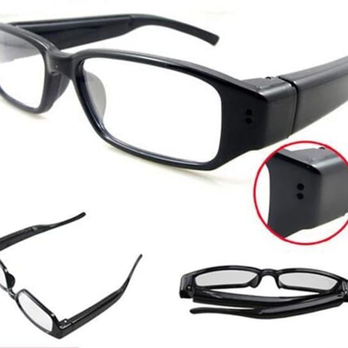 GENERICO - Gafas con cámara HD oculta  Graba sin ser visto