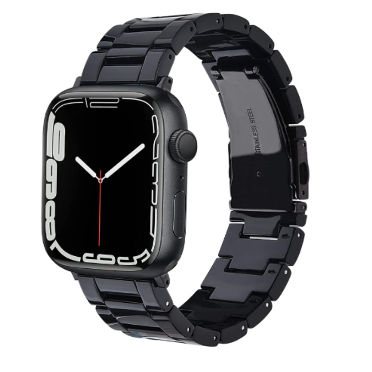 GENERICO - Correa Acrilica para Apple Watch 42mm - Negro