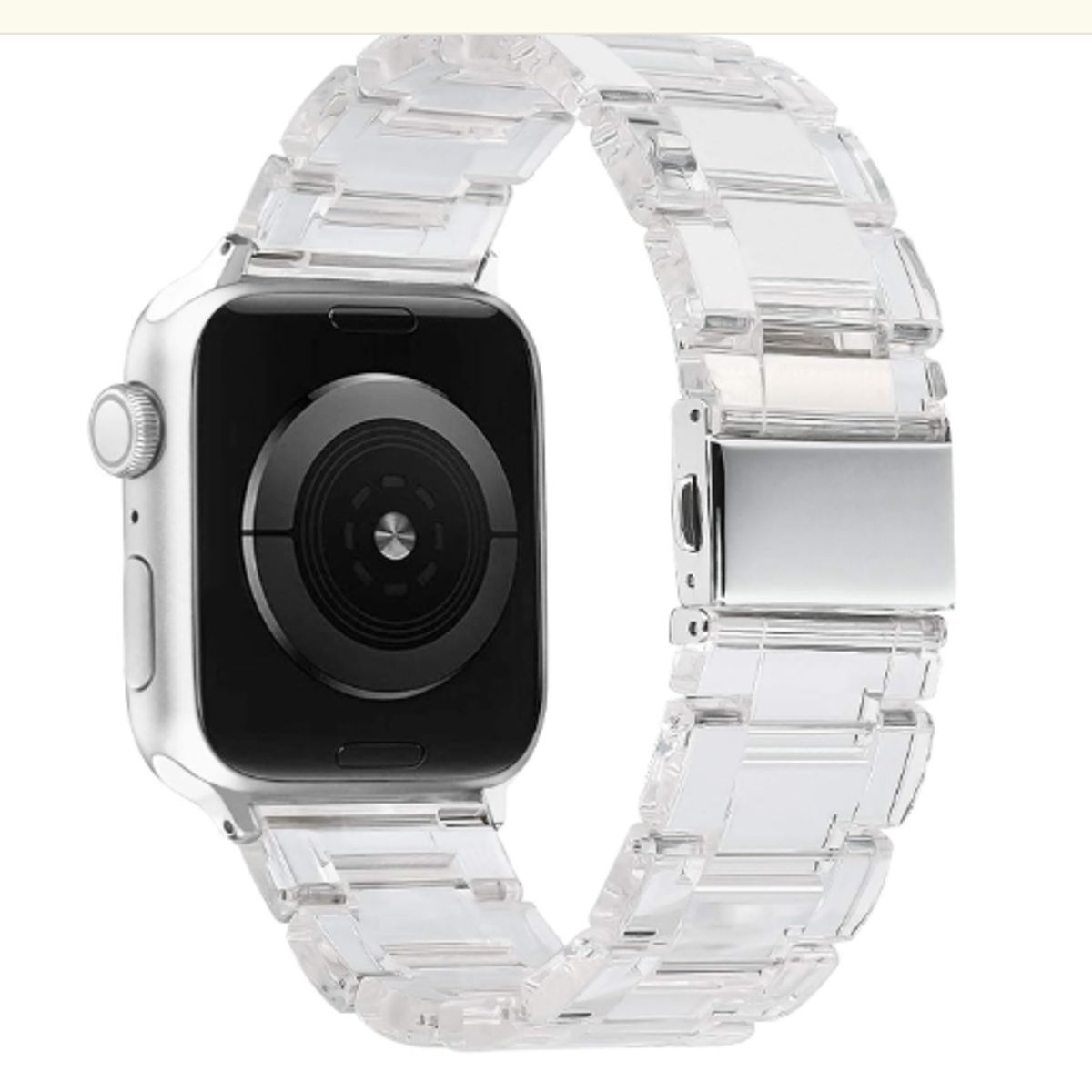 GENERICO - Correa Acrilica para Apple Watch 41mm - Claro
