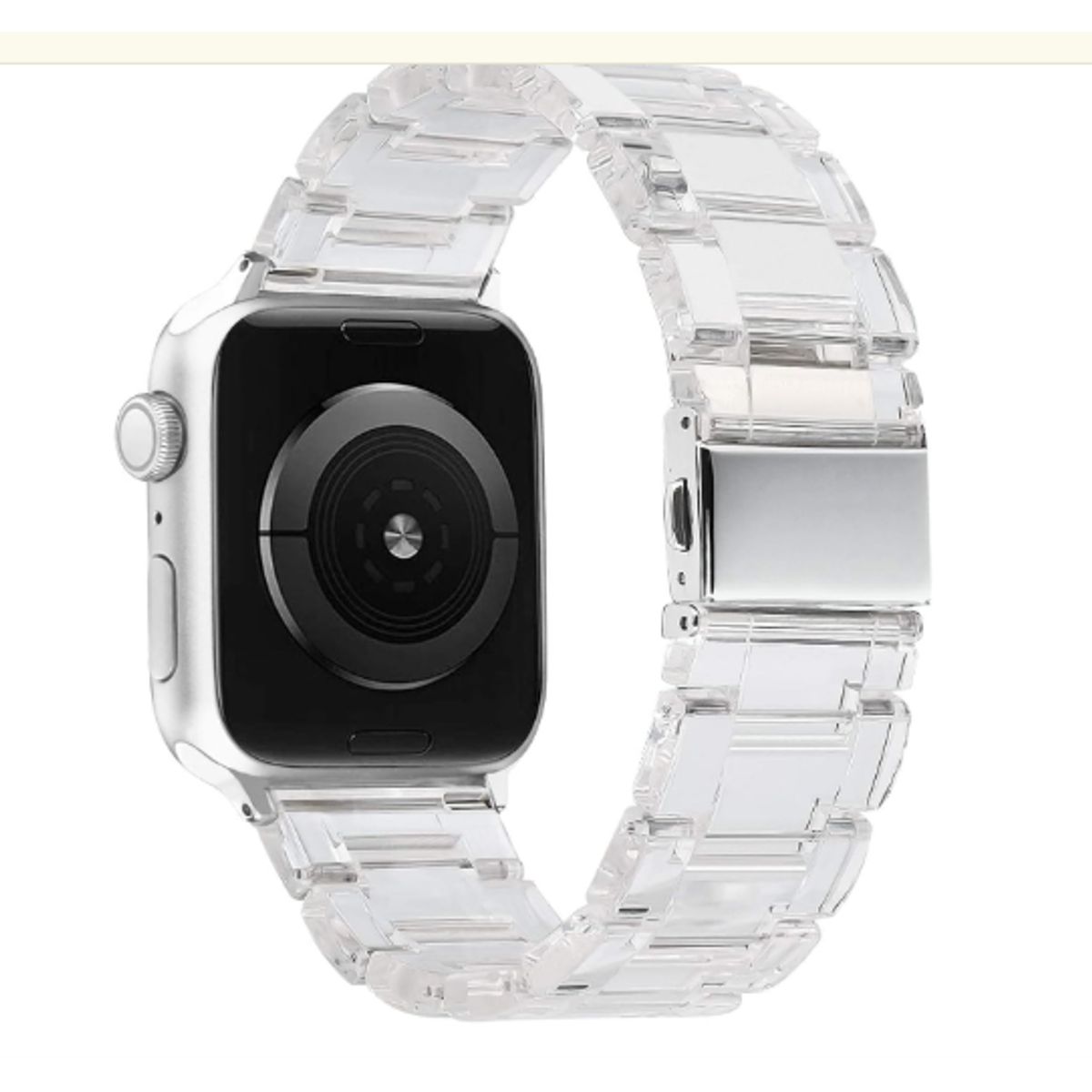 GENERICO - Correa Acrilica para Apple Watch 41mm - Claro