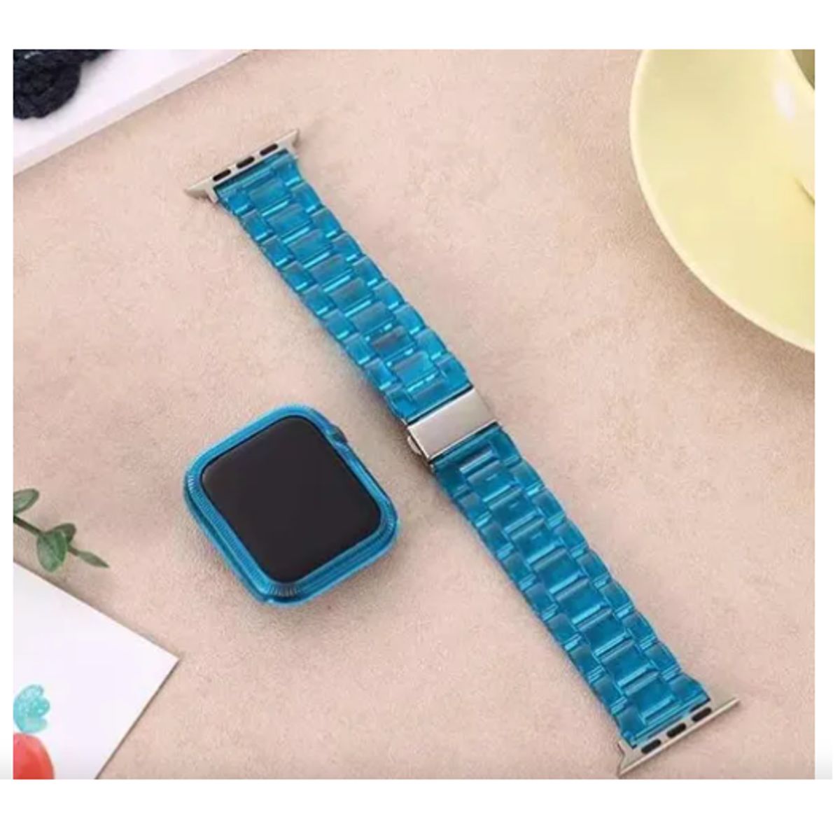 GENERICO - Correa Acrilica para Apple Watch 42mm - Azul