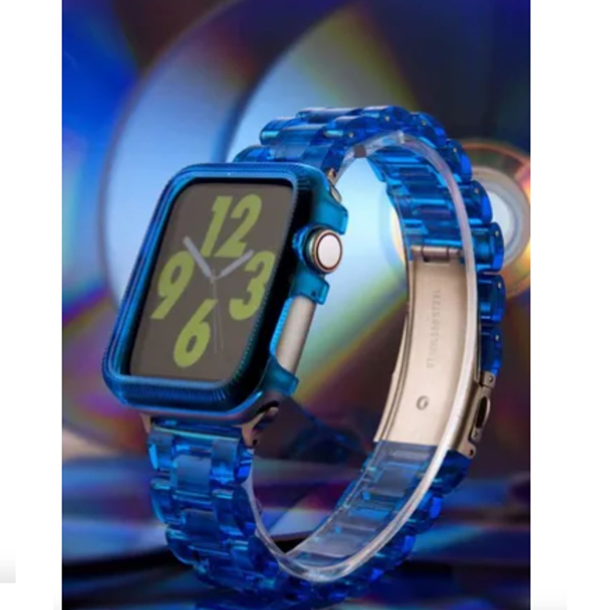 GENERICO - Correa Acrilica para Apple Watch 42mm - Azul