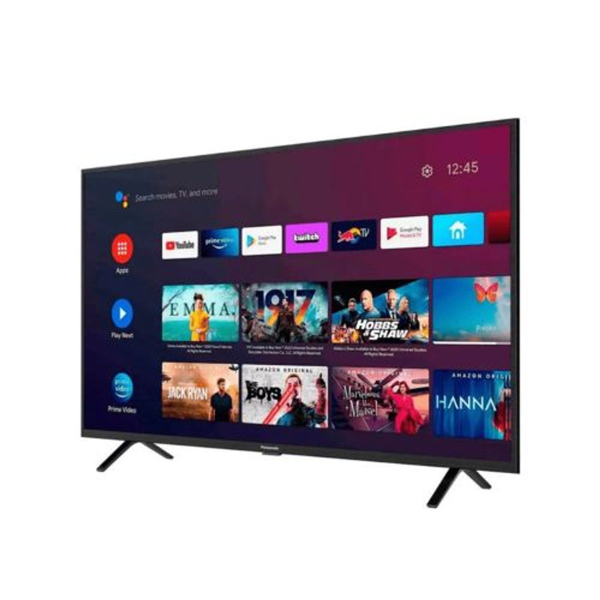 PANASONIC - Televisor Panasonic Smart TV 43"  Pulg. LCD 4K UHD TC-43HX550P - Negro