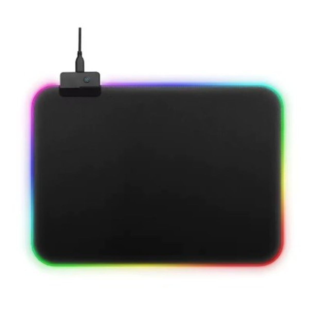 SEISA - MOUSE PAD GAMER LED LUCES RGB 35 CM X 25CM