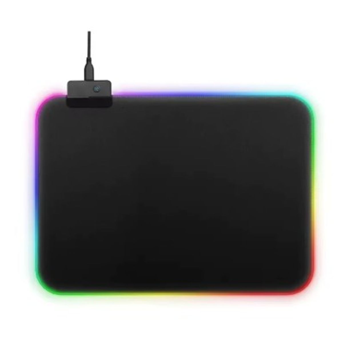 SEISA - MOUSE PAD GAMER LED LUCES RGB 35 CM X 25CM