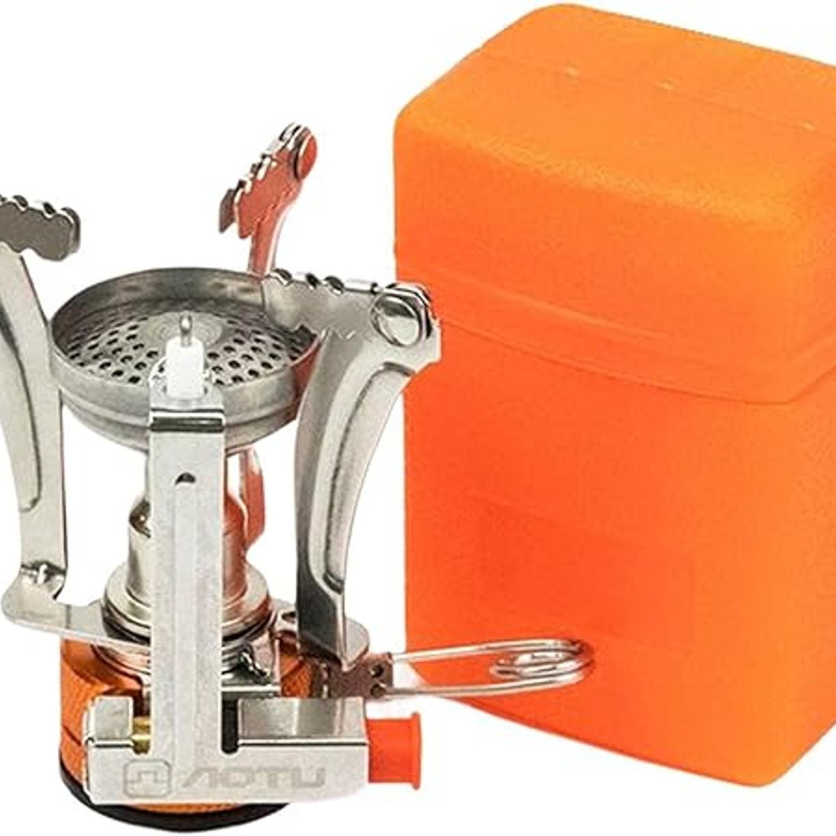 GENERICO - Mini Estufa Portátil de Gas para Camping con Estuche  Cocina Ligera y Compacta