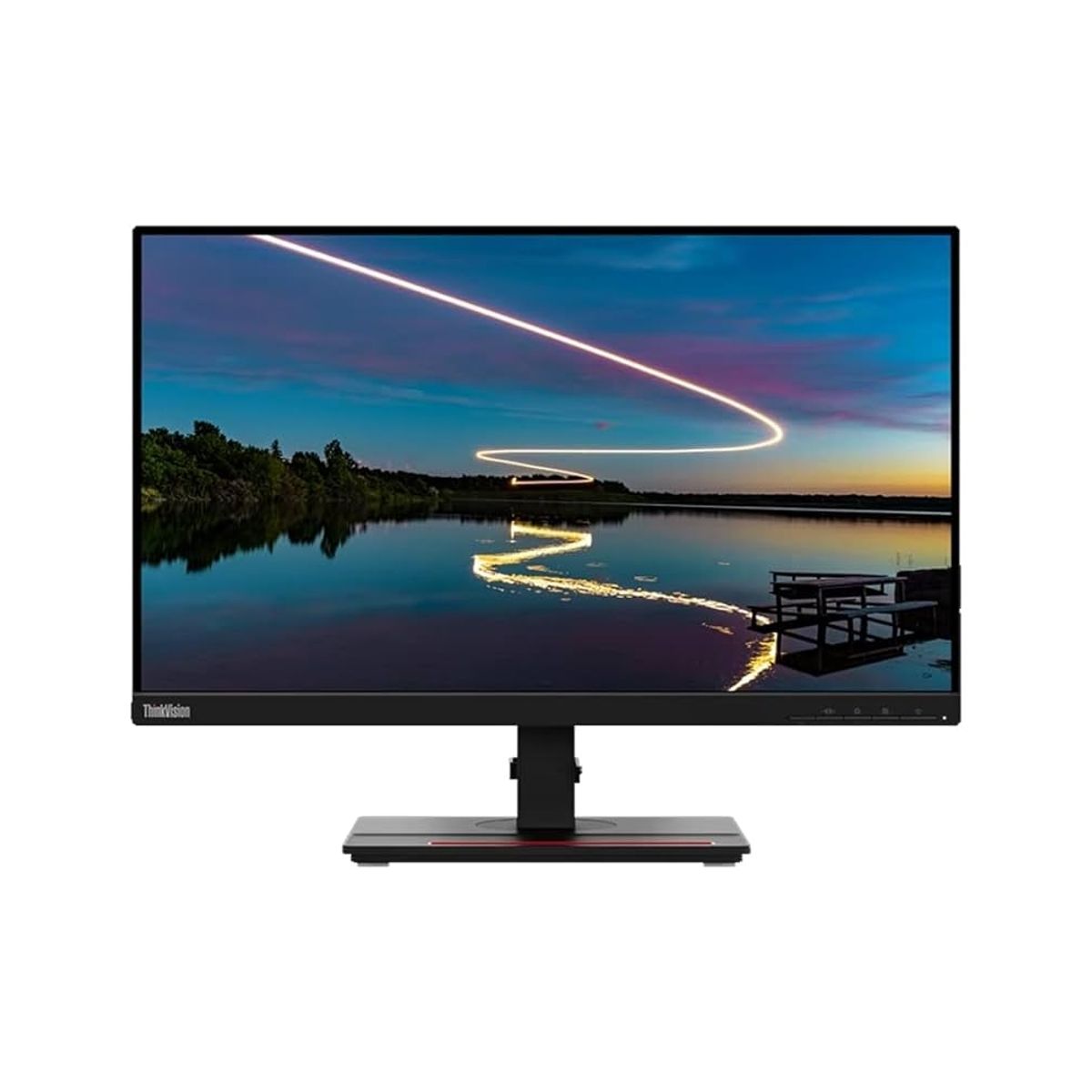 LENOVO - Monitor Lenovo T24M-20 Fhd 23.8" 1920X1080, 60Hz, Hdmi, Dp, Usb-C Y Rj45 - Ideal Para Ofic