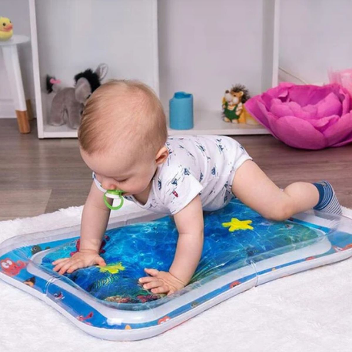 GENERICO - TAPETE DE JUEGO SENSORIAL DE AGUA PARA BEBÉS Y NIÑOS