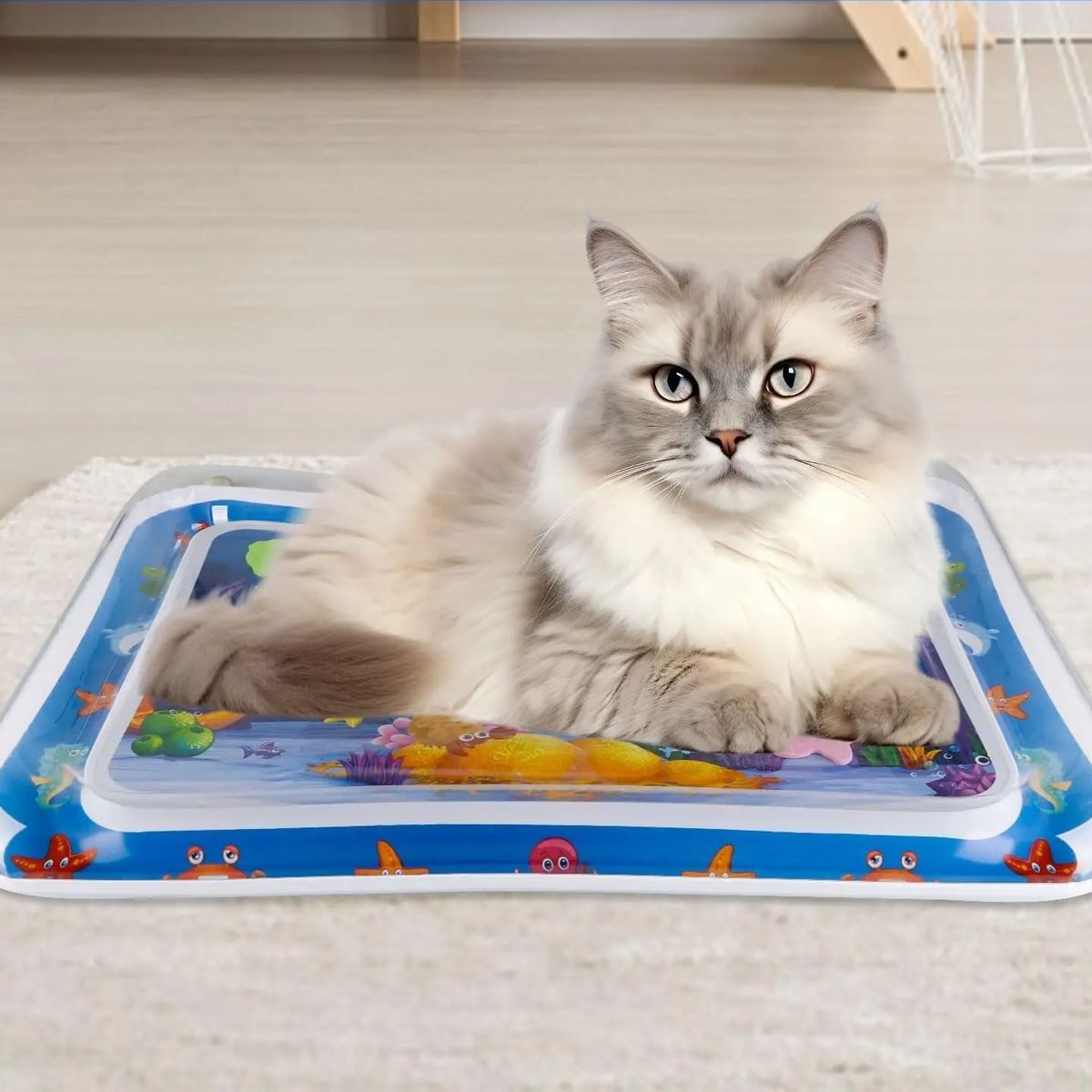 GENERICO - COLCHONETA INFLABLE TAPETE SENSORIAL DE AGUA