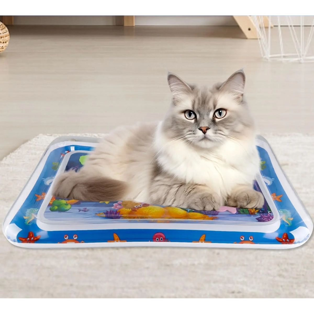 GENERICO - COLCHONETA INFLABLE TAPETE SENSORIAL DE AGUA