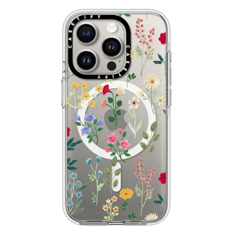 CASETIFY - CASE CASETIFY SPRING BOTANICALS 2 CON MAGSAFE - IPHONE15 PLUS