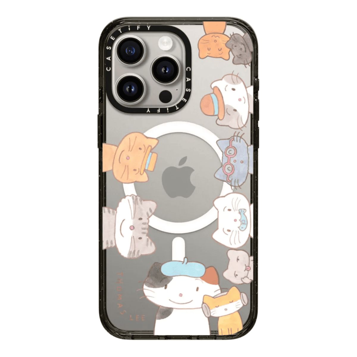 CASETIFY - CASE CASETIFY WAKE UP CATS CON MAGSAFE - IPHONE15 PRO
