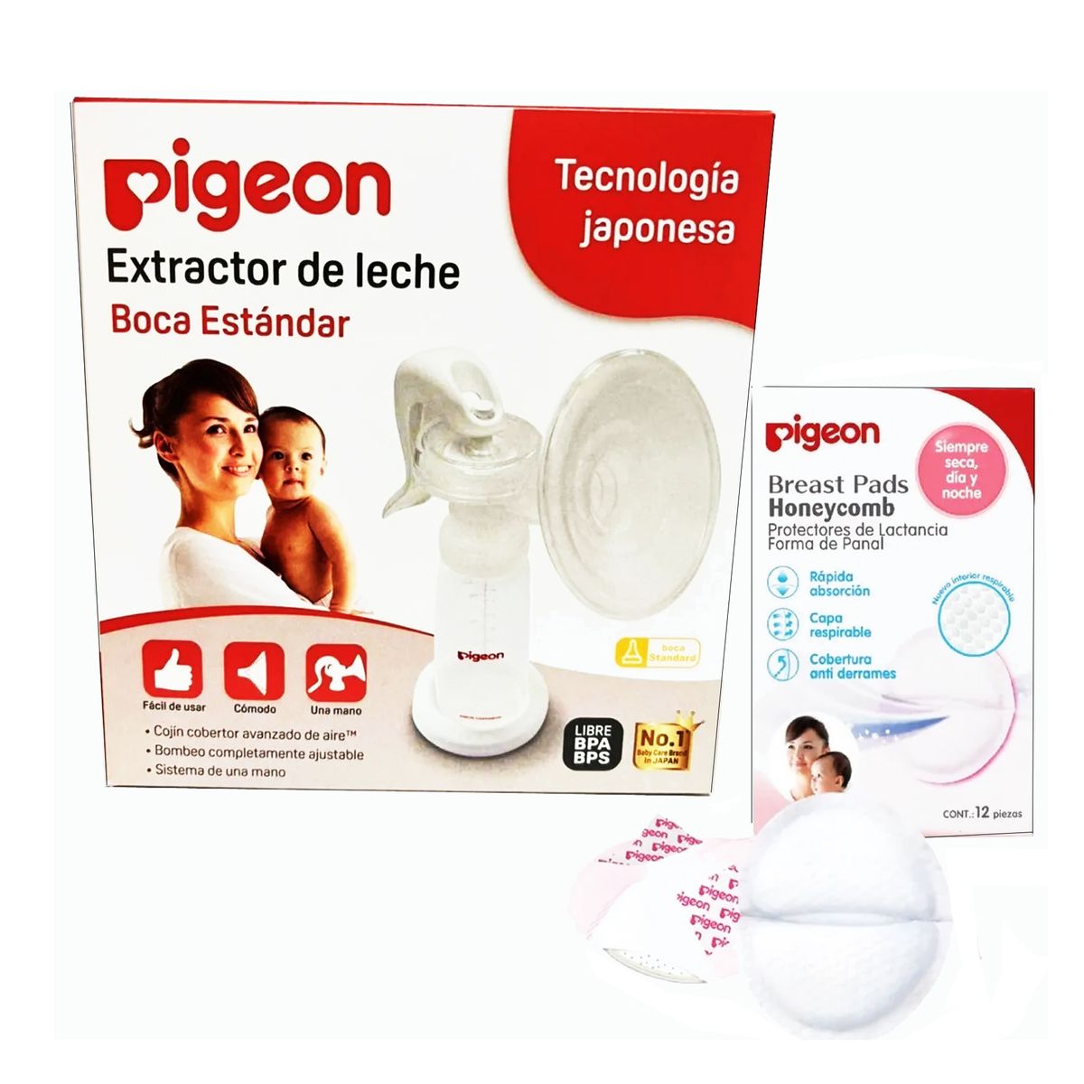PIGEON - Extractor De Leche Manual Pigeon