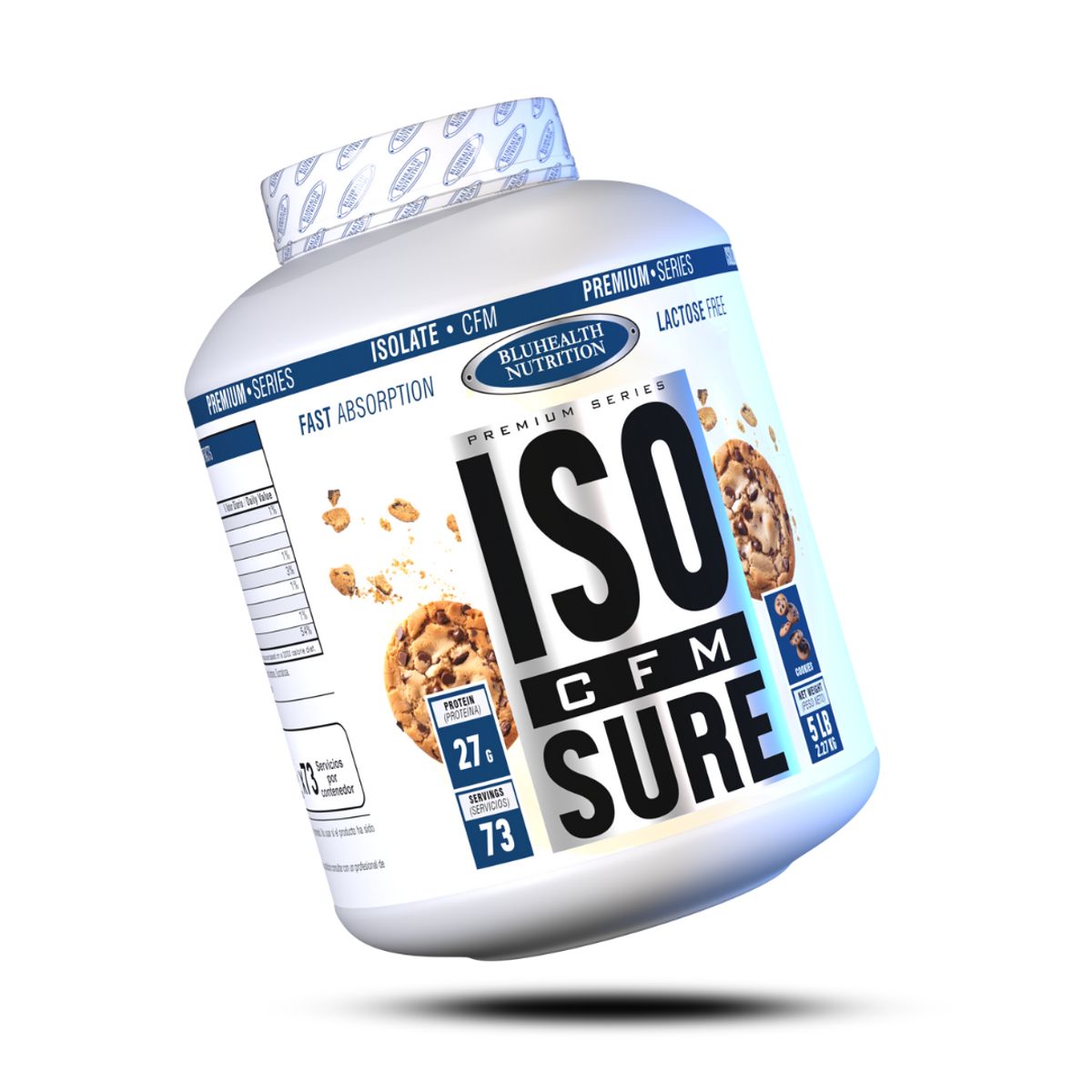 GENERICO - ISO CFM SURE 5 LB Bluhealth Nutrition - Cookie and cream