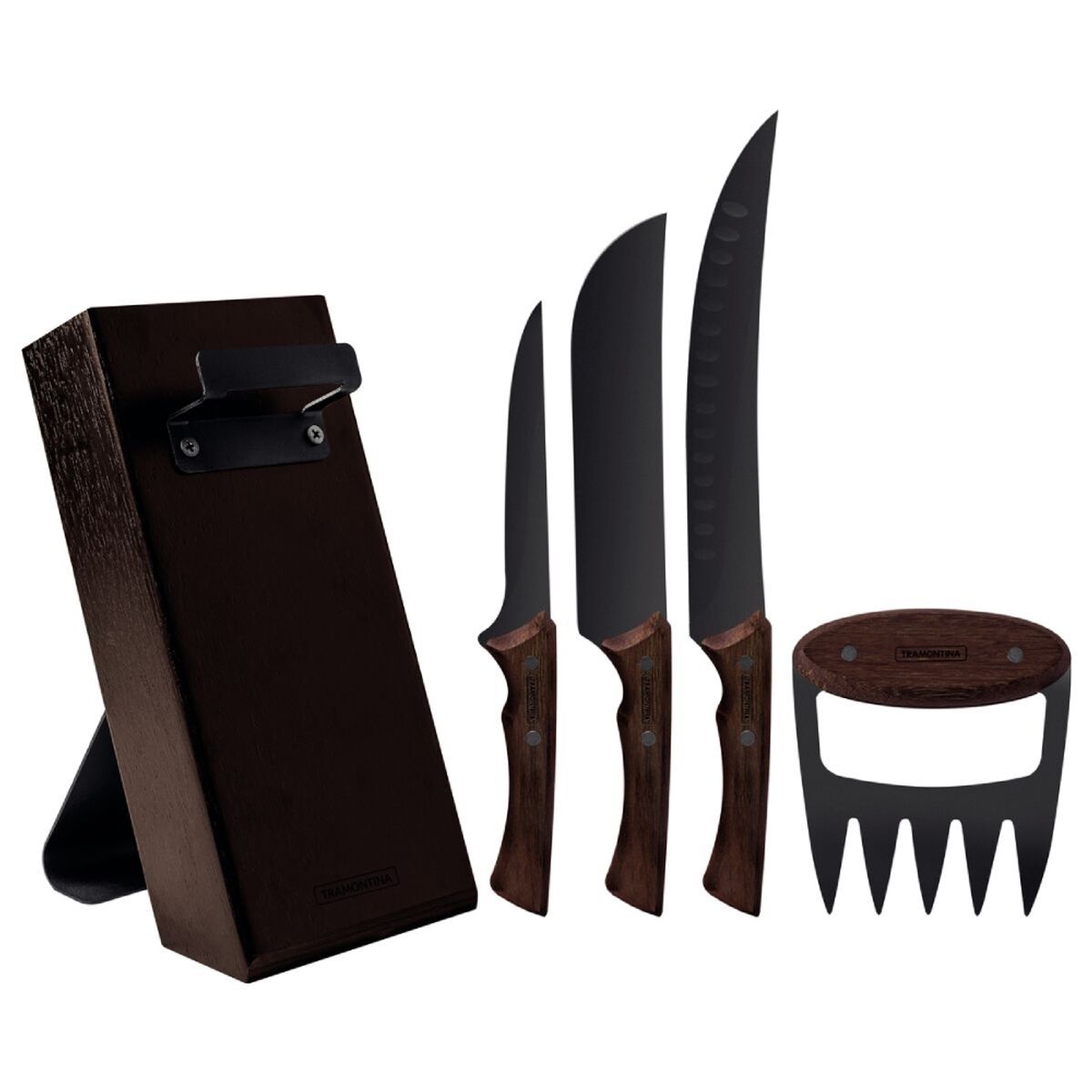 TRAMONTINA - Kit para Asado Tramontina Churrasco Black de 5 Piezas - 22999045