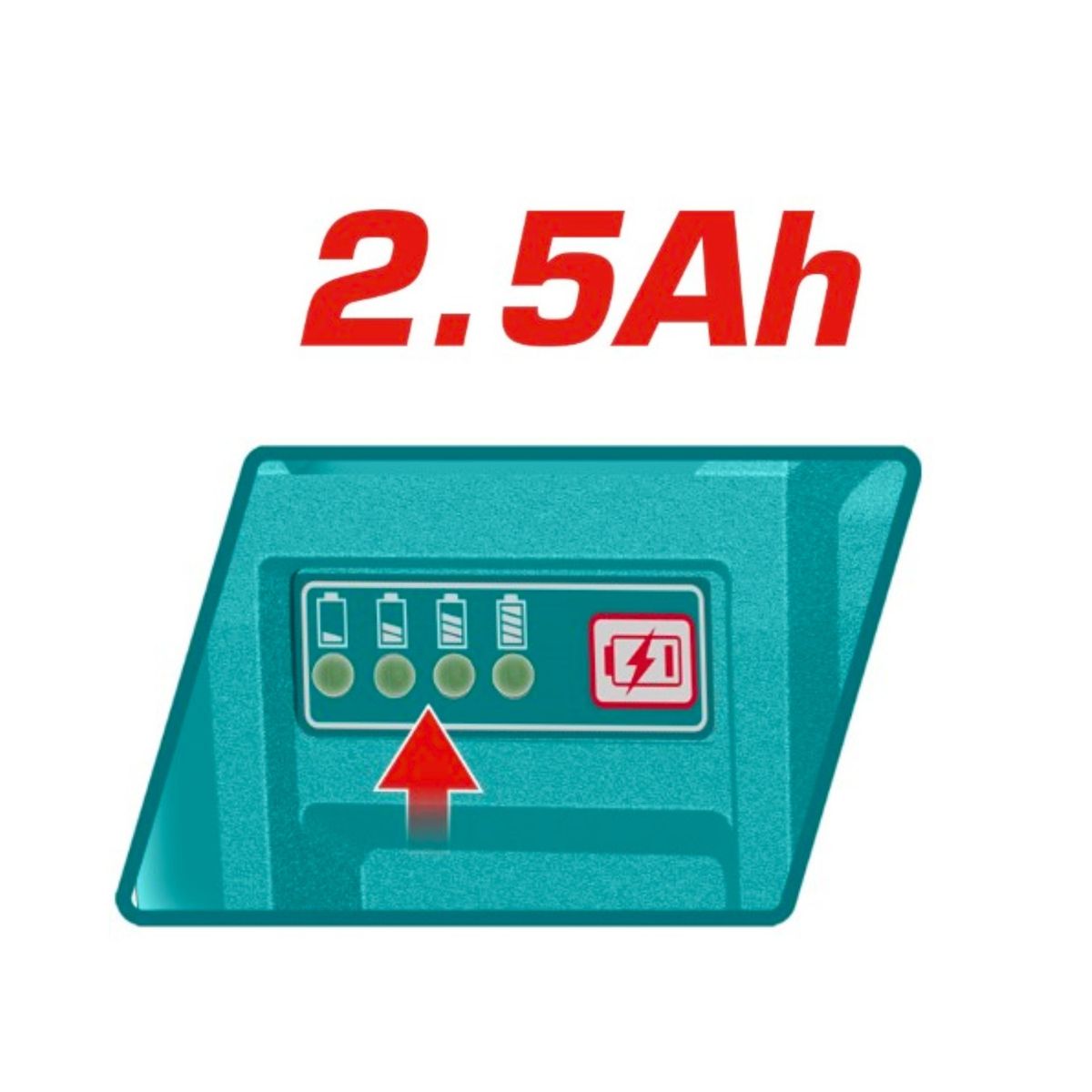 TOTAL TOOLS - Batería Ion-Litio 2.5 Amp 42v Total