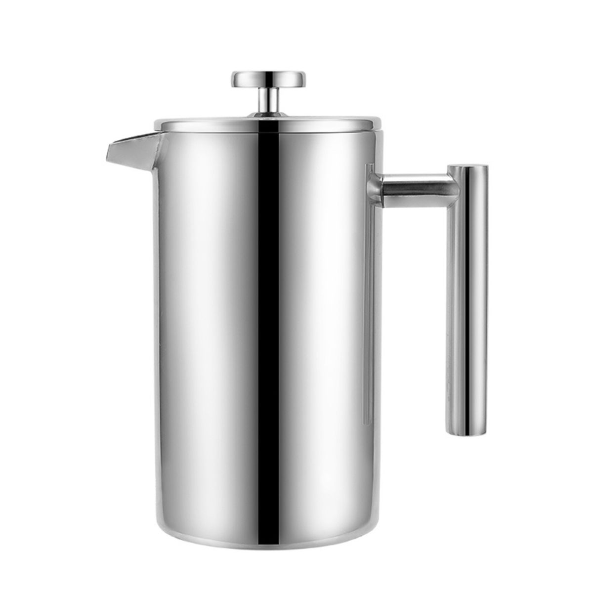 GENERICO - Prensa Francesa de Acero Inoxidable de Doble Pared – 1000 ml Wallace