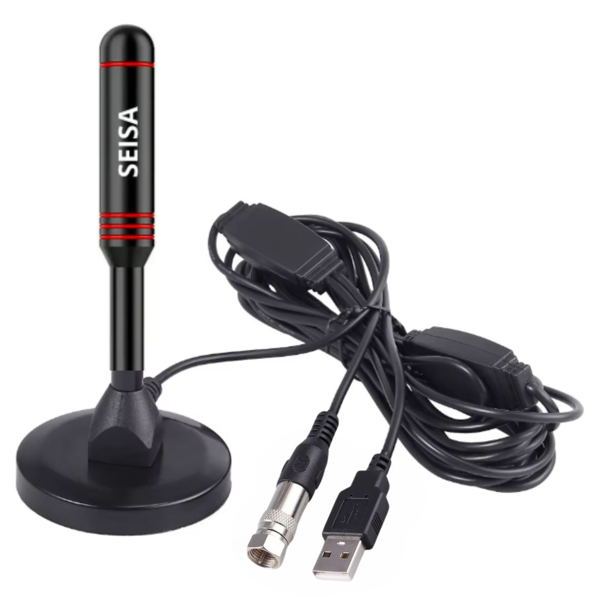 SEISA - Antena De Tv Digital Hd 4k Para Interiores Antena Hdtv imantada