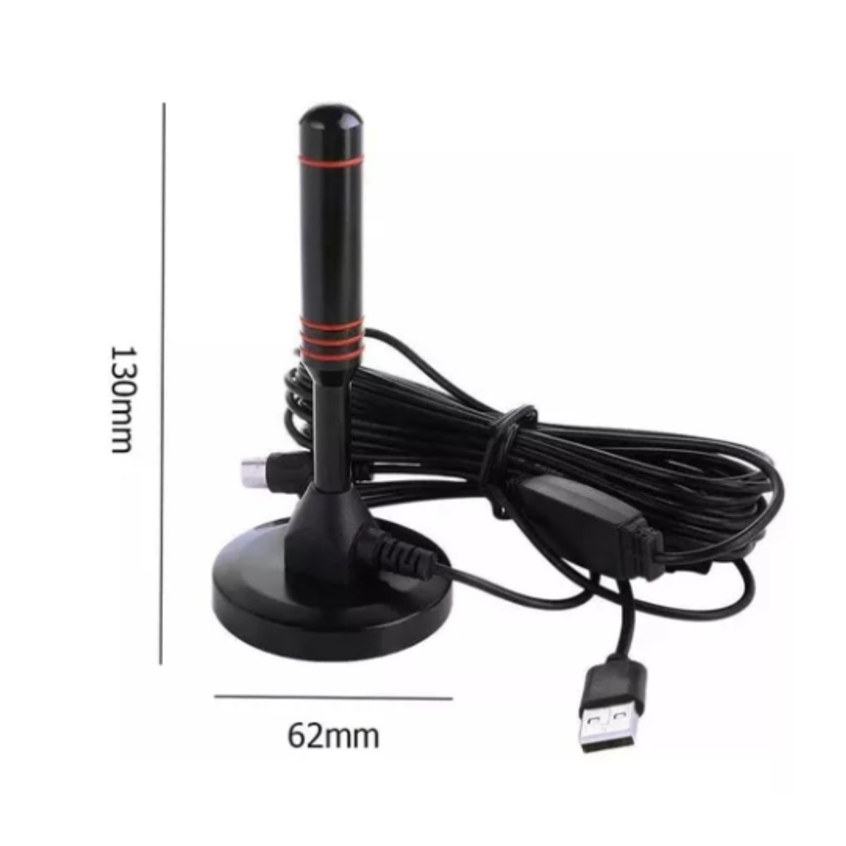 SEISA - Antena De Tv Digital Hd 4k Para Interiores Antena Hdtv imantada