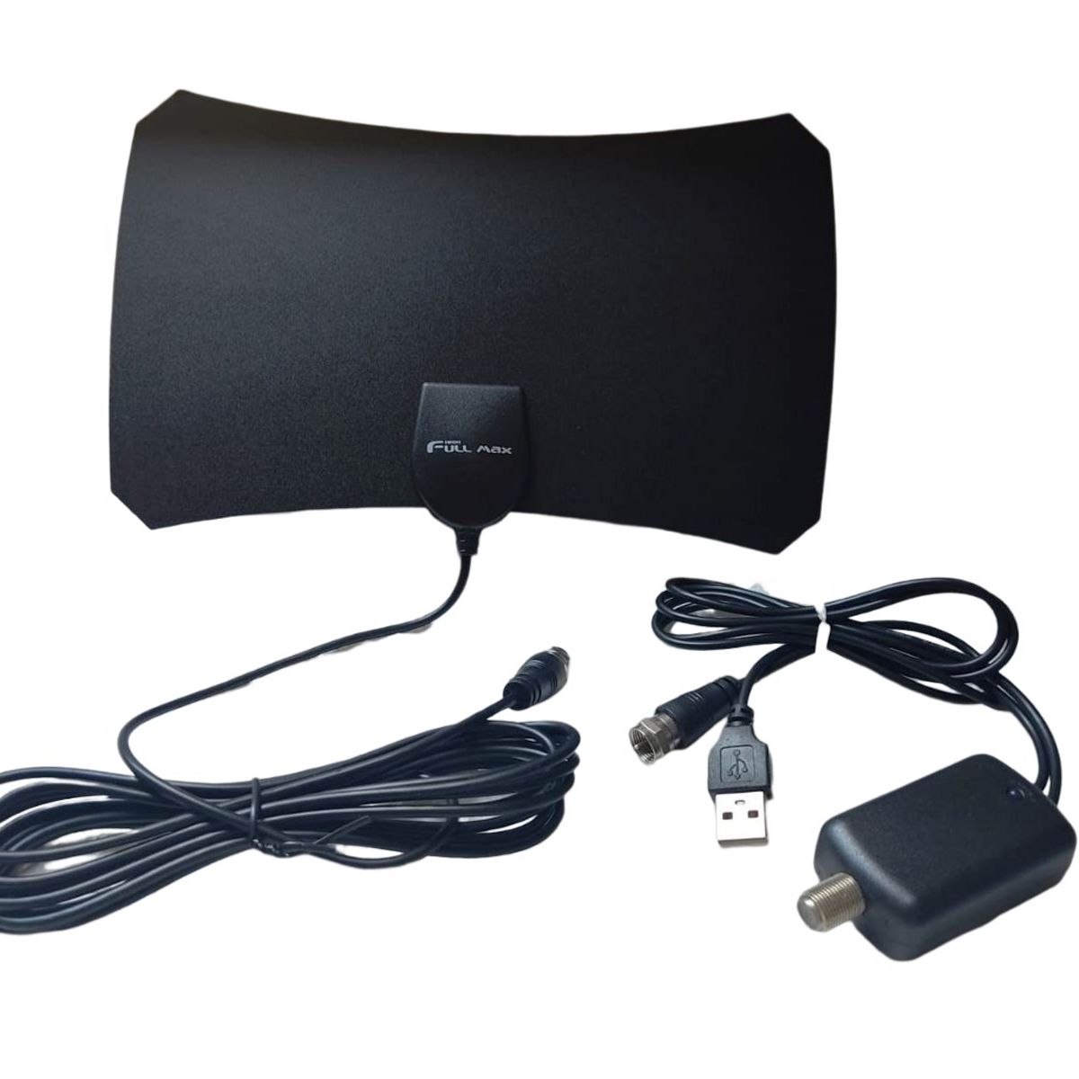 GENERICO - Antena Digital De Tv Digital Interior y exterior Full Hd ultra plana